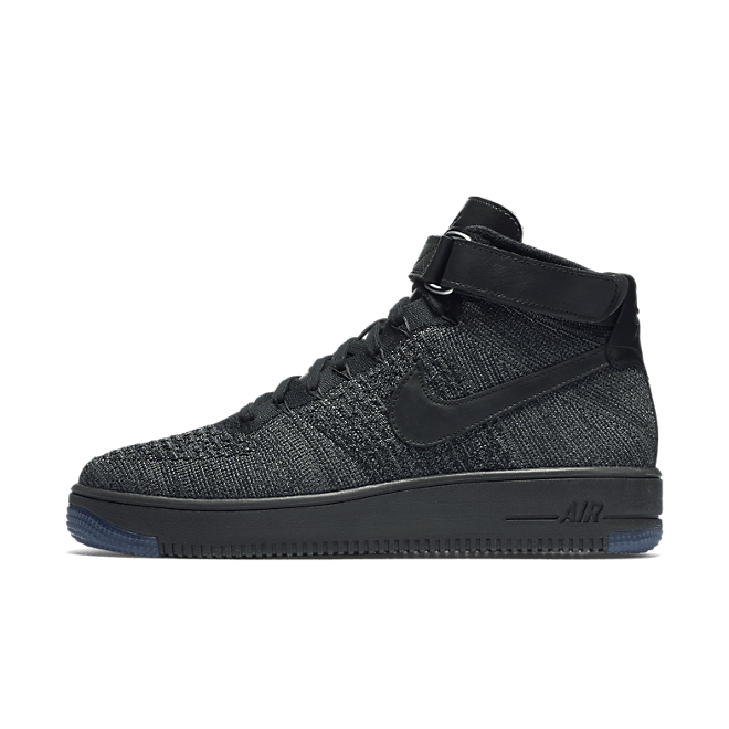 Nike Air Force 1 Ultra Flyknit Mid Dark Grey Black