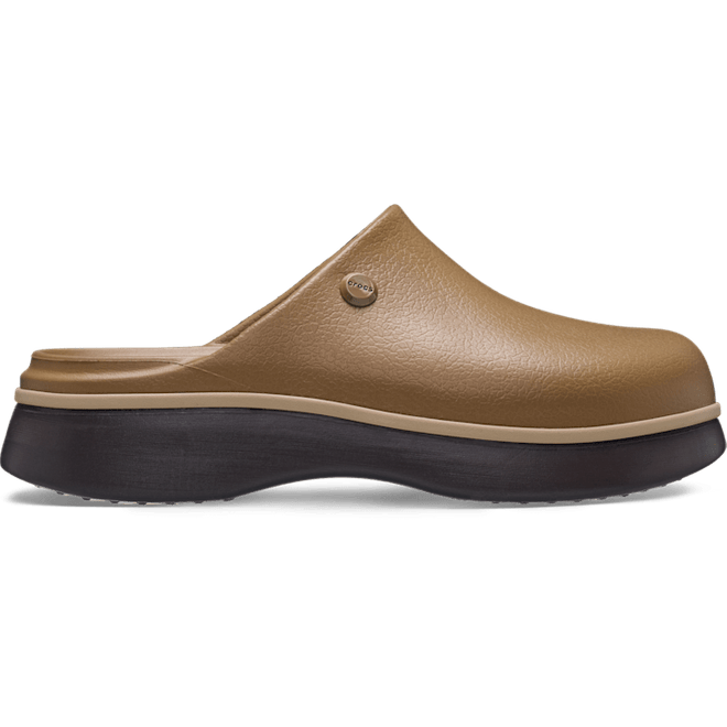 Crocs Dylan Notched Clogs Sepia