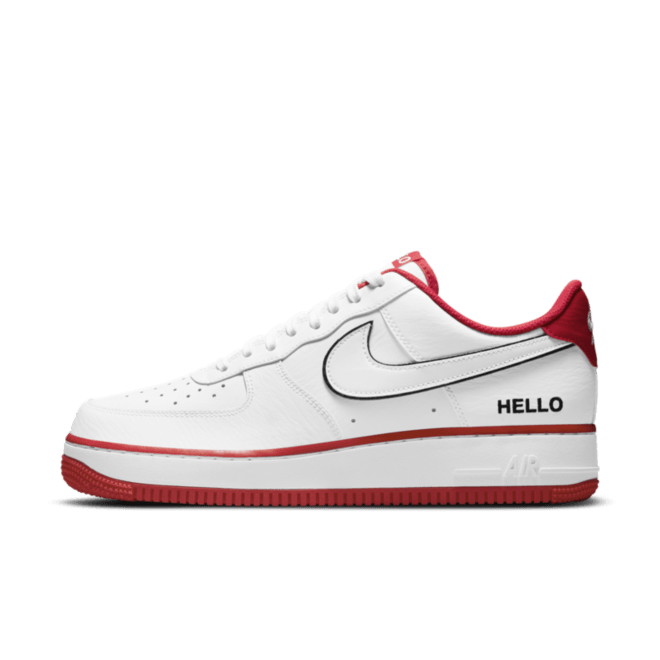 Nike Air Force 1 'Hello My Name is' - White