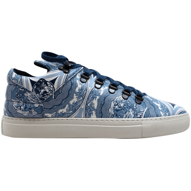 Filling Pieces Mountain Cut Bodega Porcelain Ceramic Blue