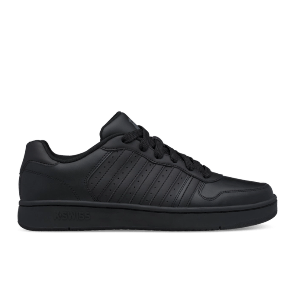 K-SWISS MENS COURT PALISADES BLACK/ BLACK