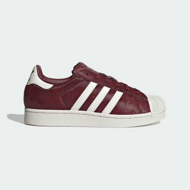 adidas Superstar II 'Burgundy Ponyhair'