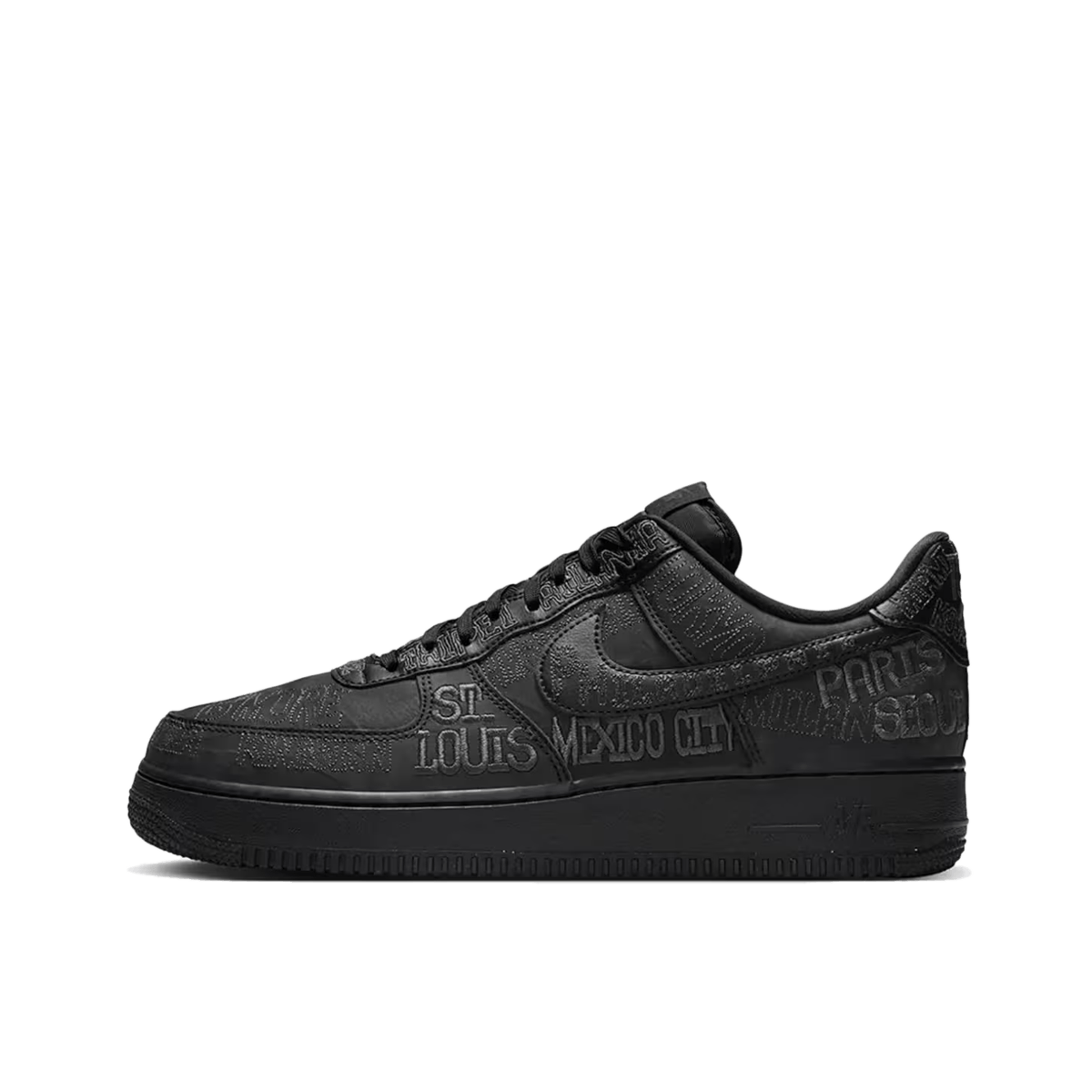Nike Air Force 1 Low 'World Tour' - Black