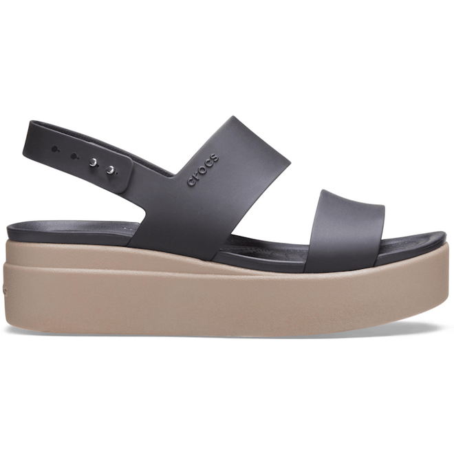 Crocs Brooklyn Low SandalBlack / Mushroom