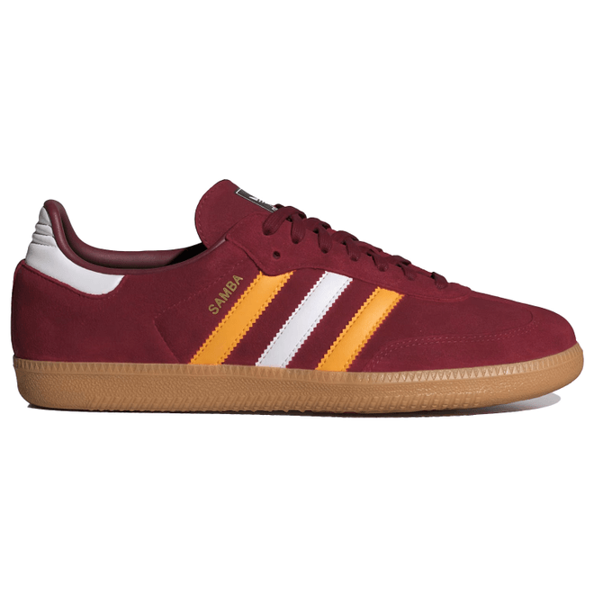 adidas Wmns Samba OG 'Burgundy Yellow Gum'