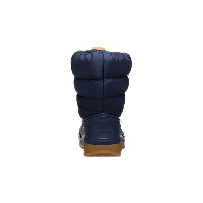 Crocs Kids Classic Neo Puff Boot Boots Navy / Gum