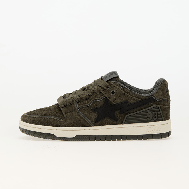 A BATHING APE Bape Sk8 Sta 3 L Black