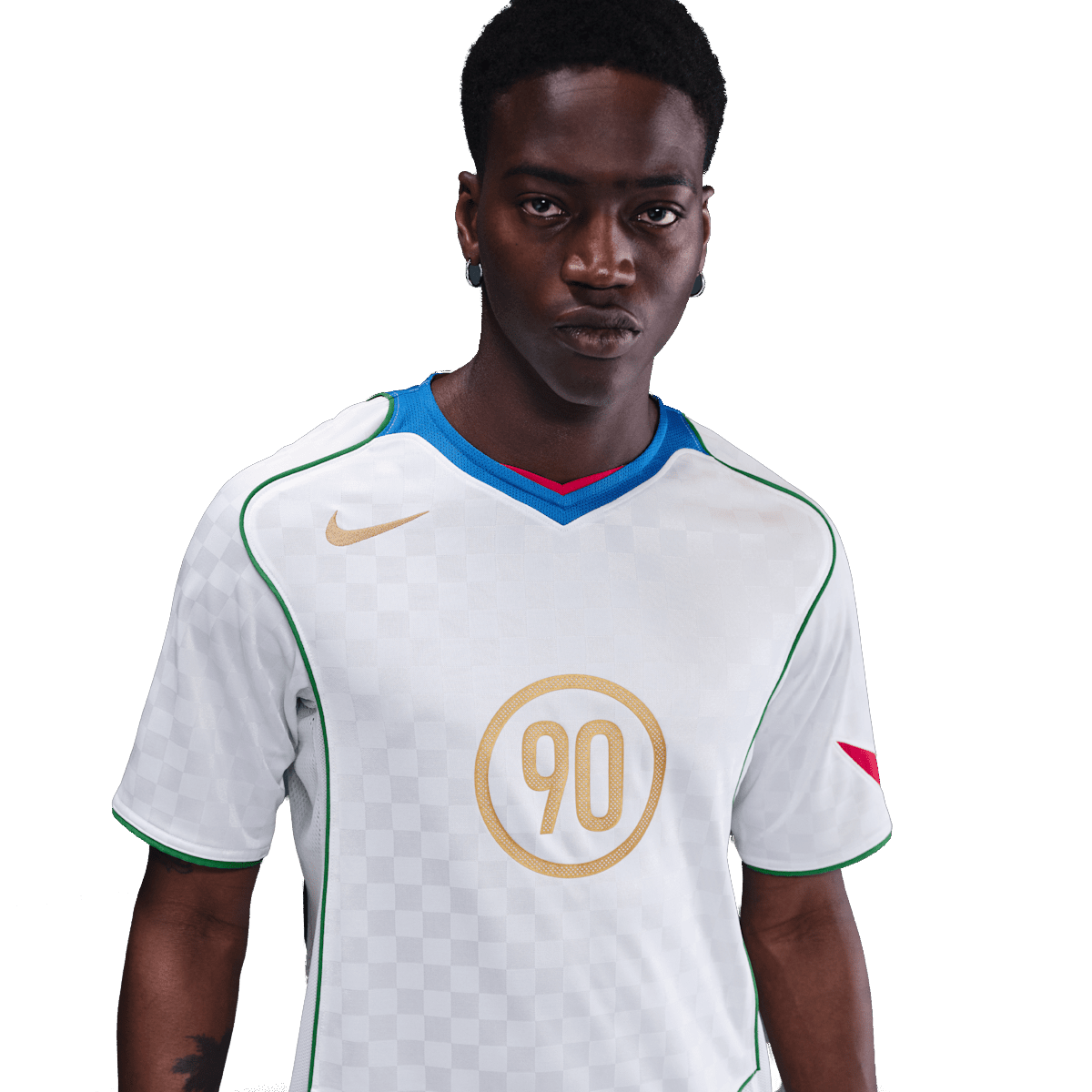 Nike Total 90 Soccer Jersey 'White'