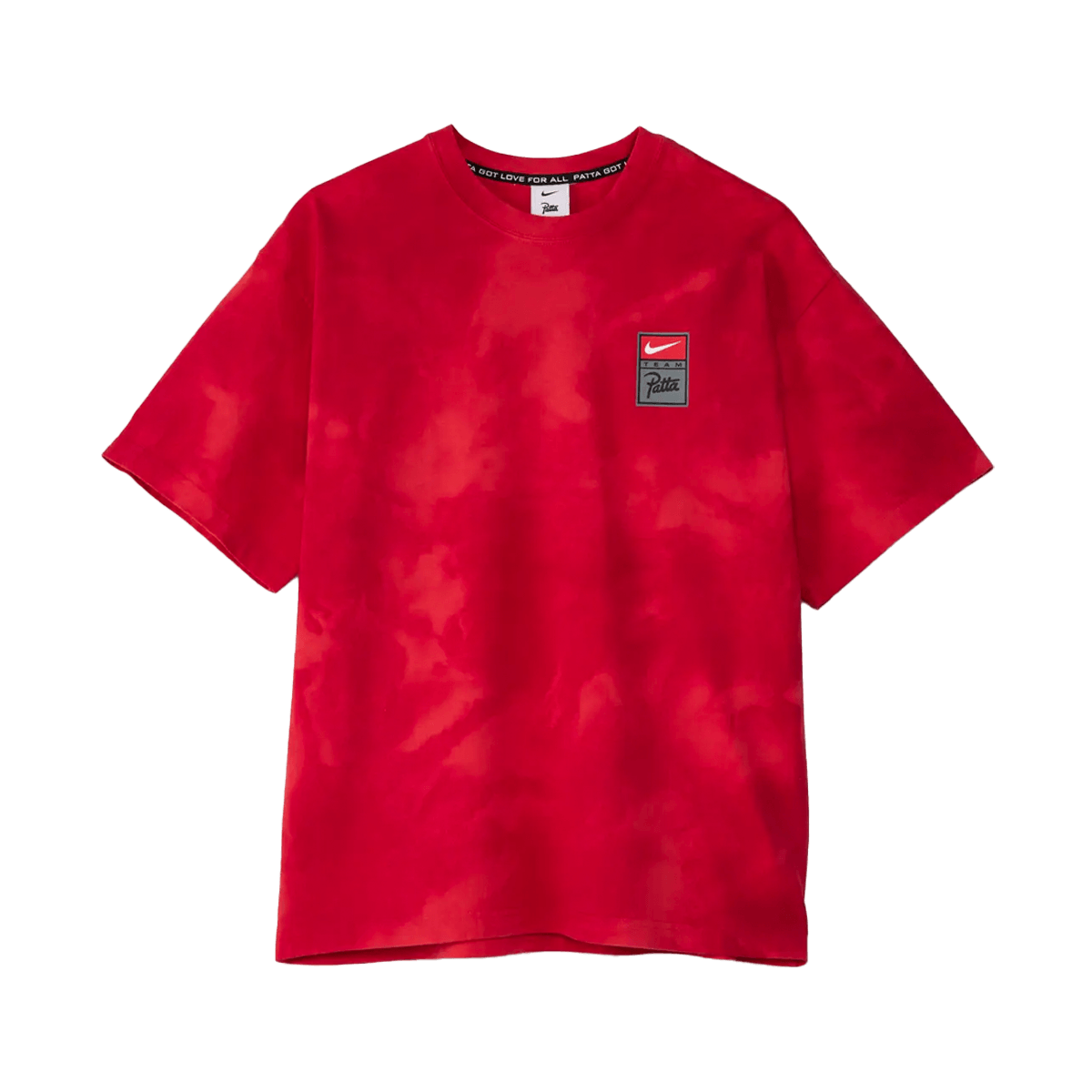 Patta x Nike Washed Tee 'Rush Red'