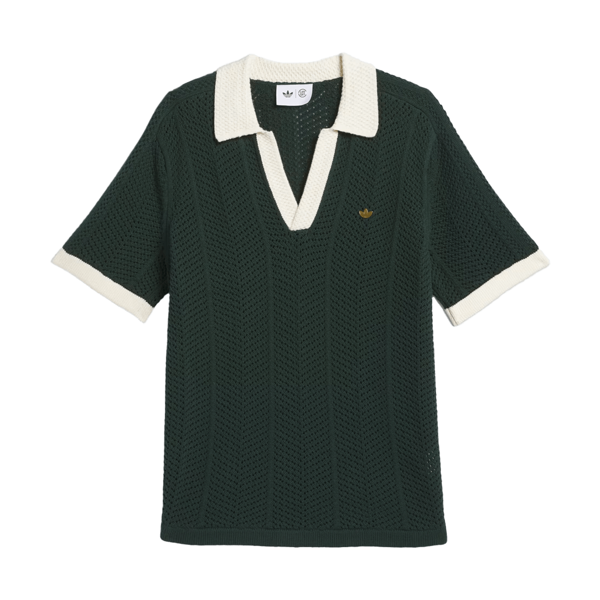 CLOT x adidas Knit Polo 'Green Night'