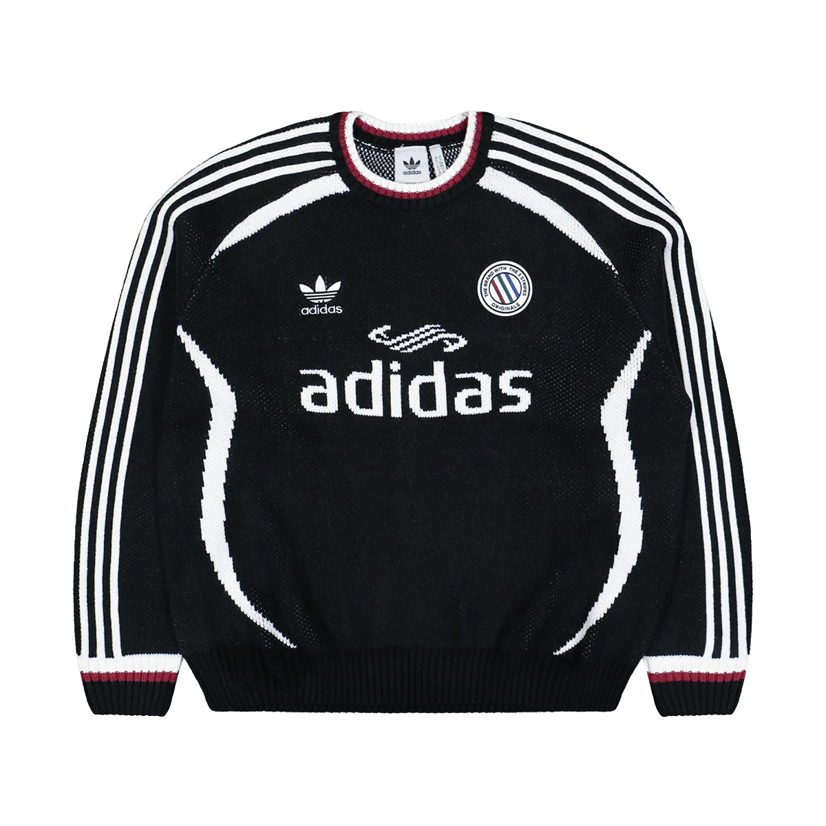 adidas Adicolor Blokecore Crew 'Black'