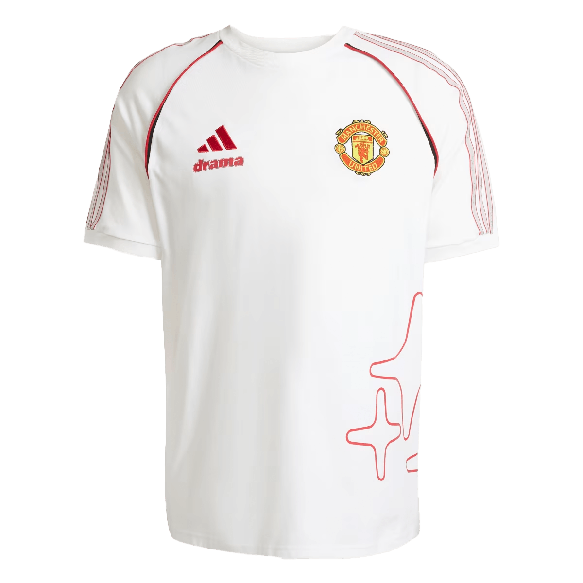 Drama Call x adidas Manchester United Tee 'White'