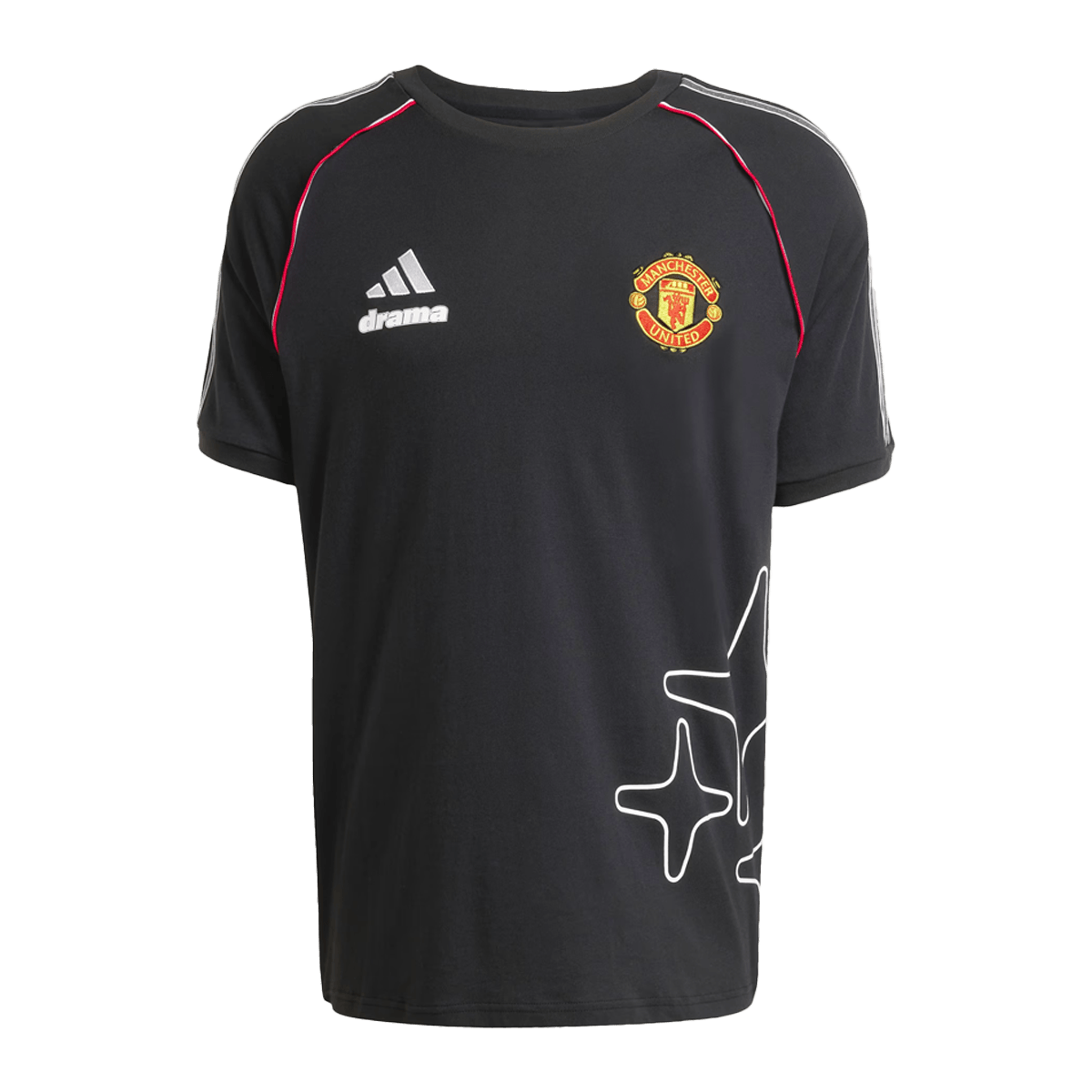 Drama Call x adidas Manchester United Tee 'Black'