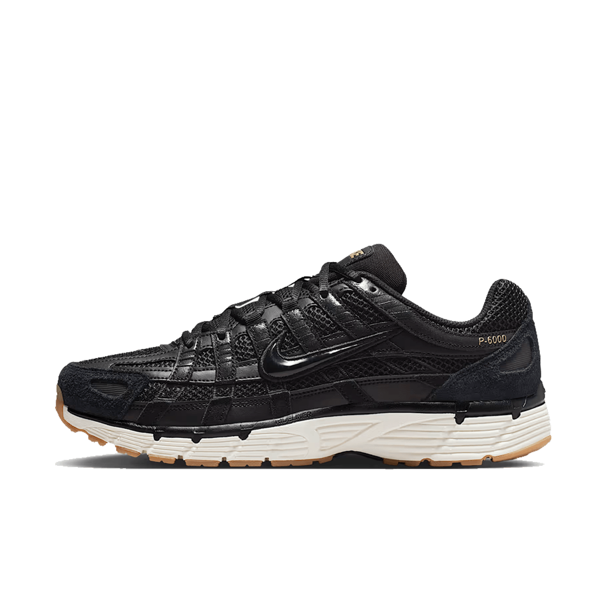 Nike P-6000 'Black & Metallic Gold Grain'