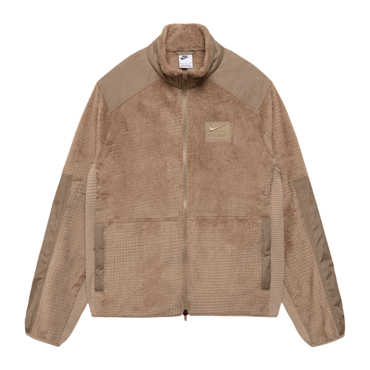 Stüssy x Nike High-Loft Full-Zip Jacket 'Pine Nut'