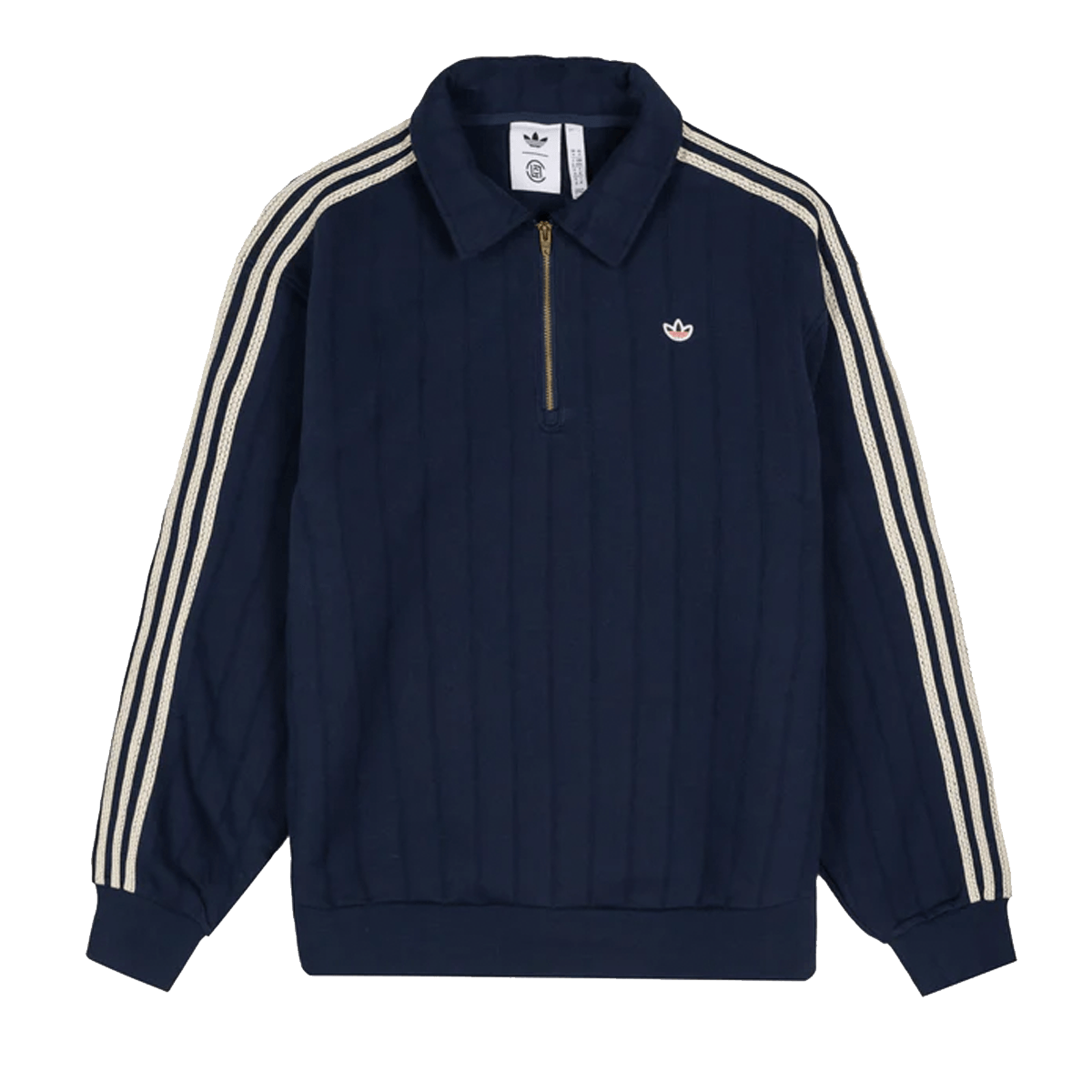 CLOT x adidas Quater Zip 'Night Indigo'
