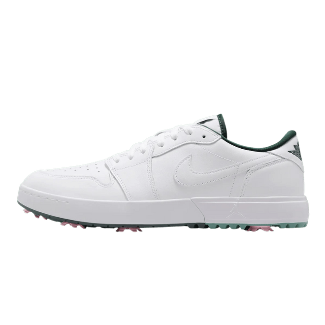 Jordan 1 Low Golf Spiked White Fir Elemental Pink
