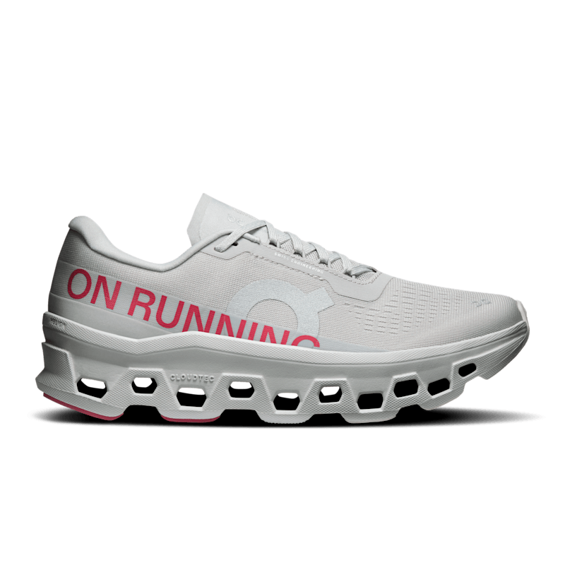 On Cloudmonster 1 'Grey'
