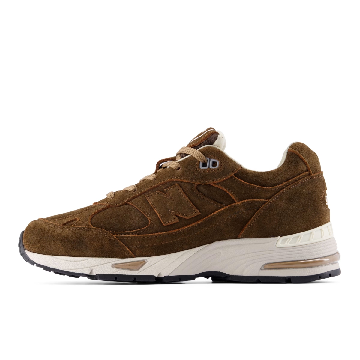 New Balance Made In UK 991V1 Luxe Suede dames 'Brown'