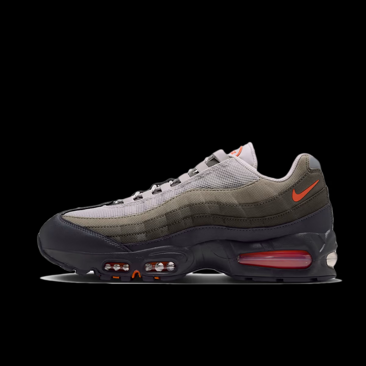 Nike Air Max 95 Big Bubble 'Dark Loden & Safety Orange'