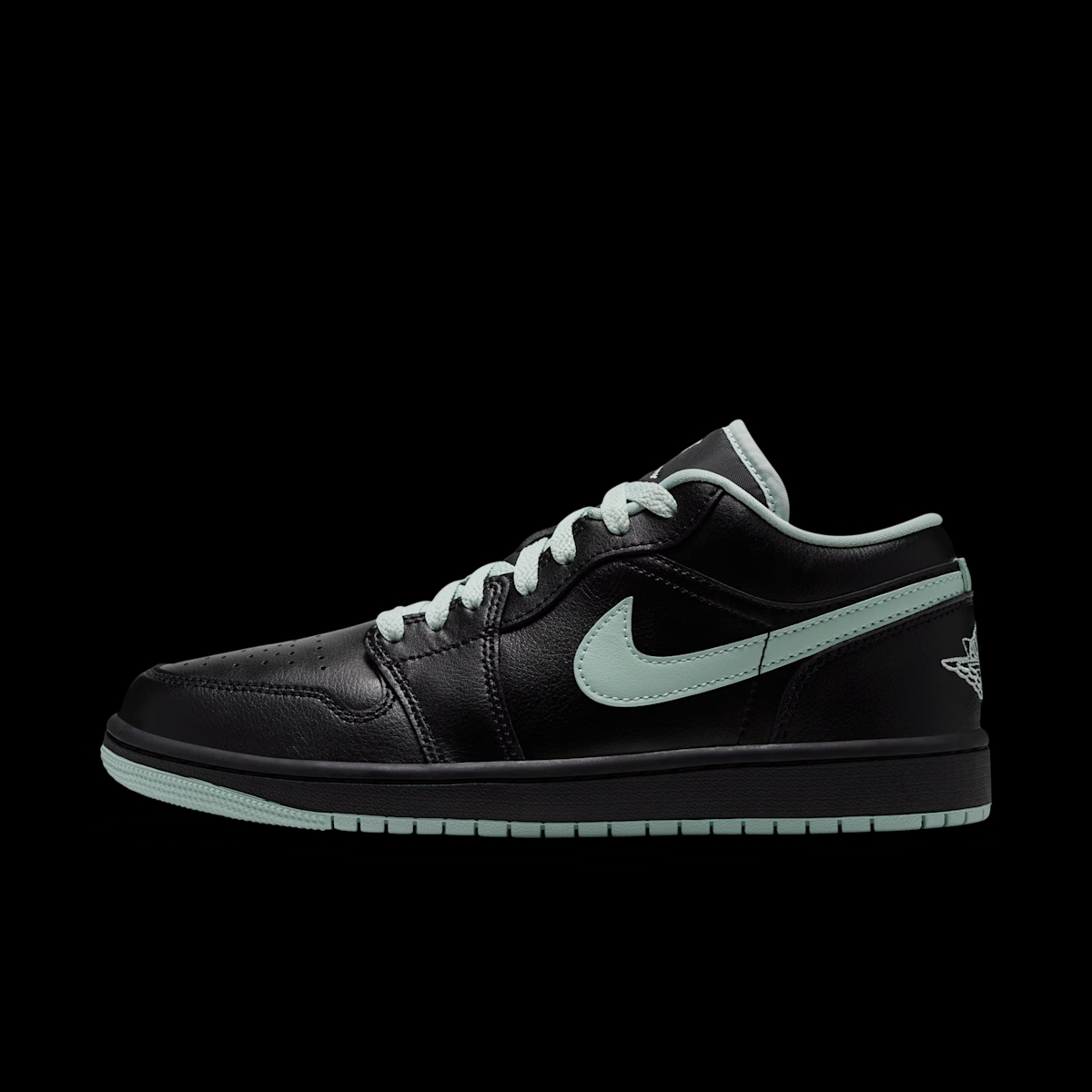 Air Jordan 1 Low 'Black & Pistachio Frost'
