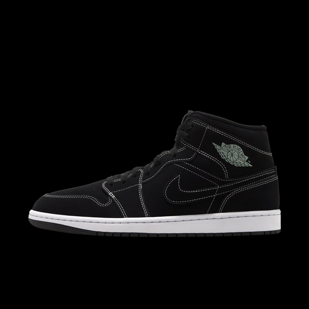 Air Jordan 1 Mid 'Black'