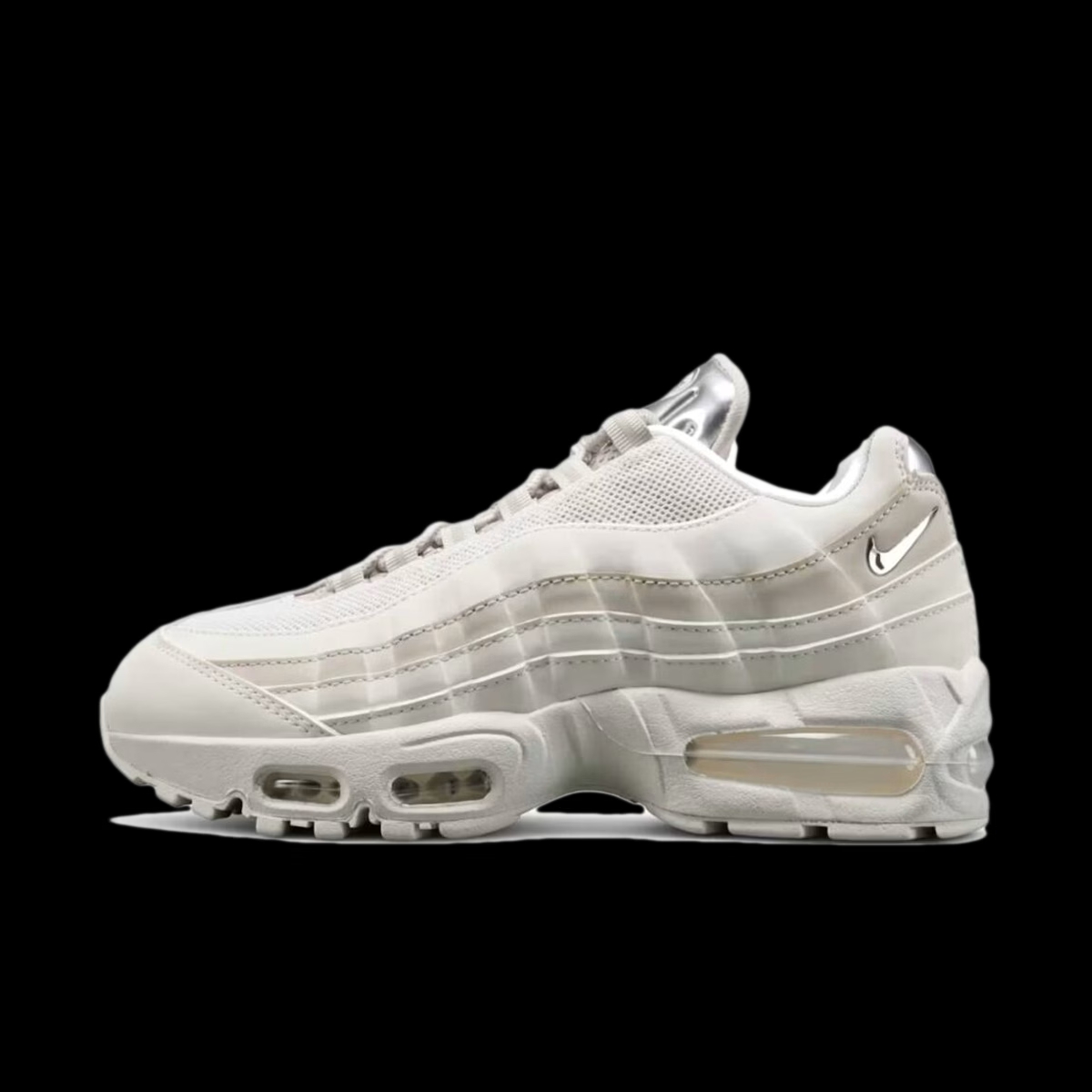 Nike Air Max 95 Big Bubble 'Light Bone' - Chrome Pack