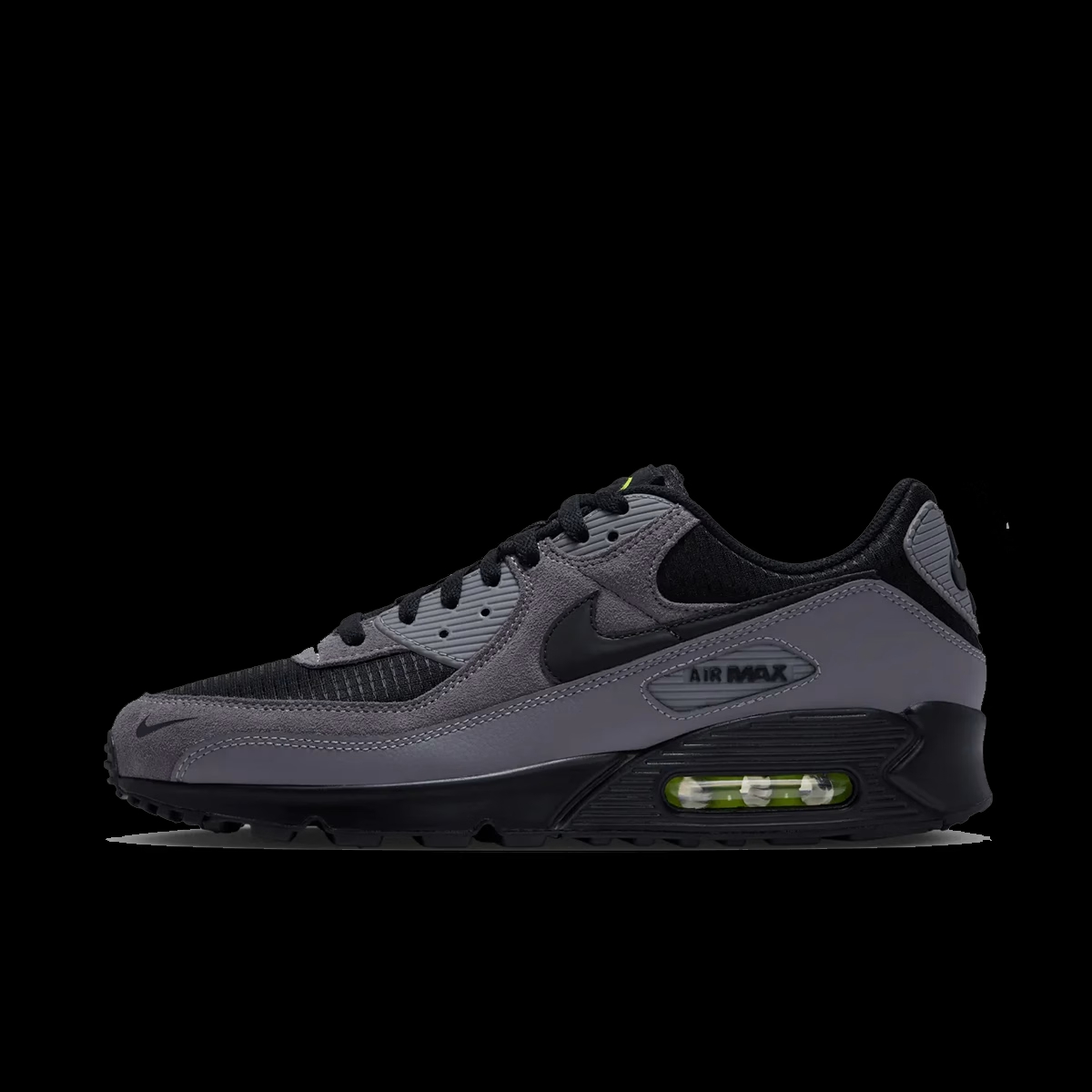 Nike Air Max 90 'Black Volt Flat Pewter'