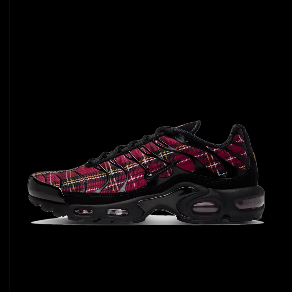 Nike Air Max Plus 'Tough Red & Yellow Ochre' - Plaid Pack