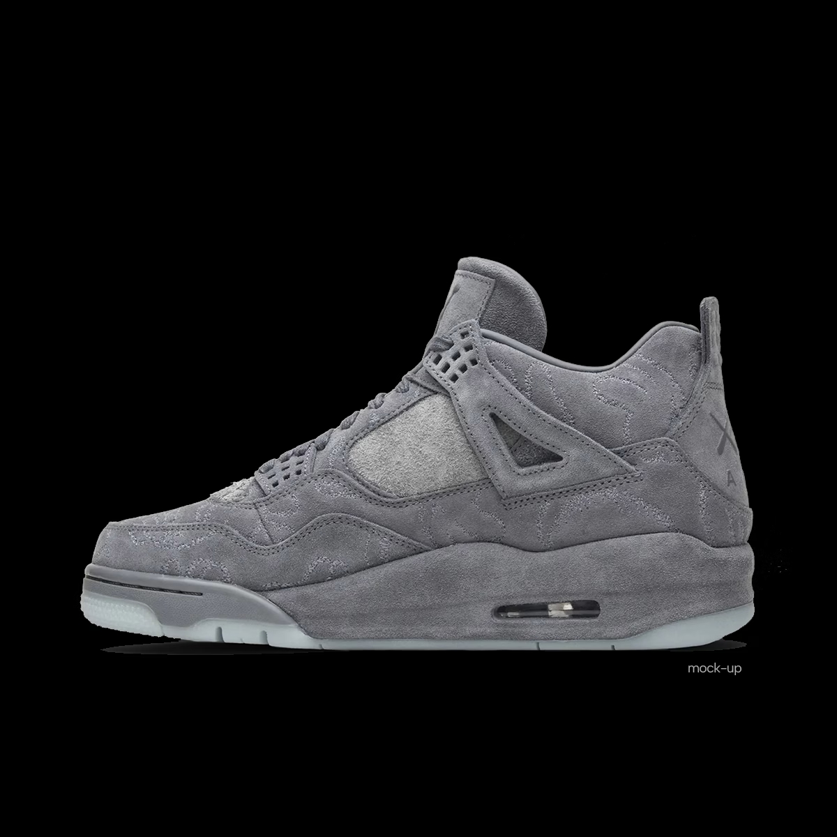 KAWS x Air Jordan 4 'Dark Grey' - 2027