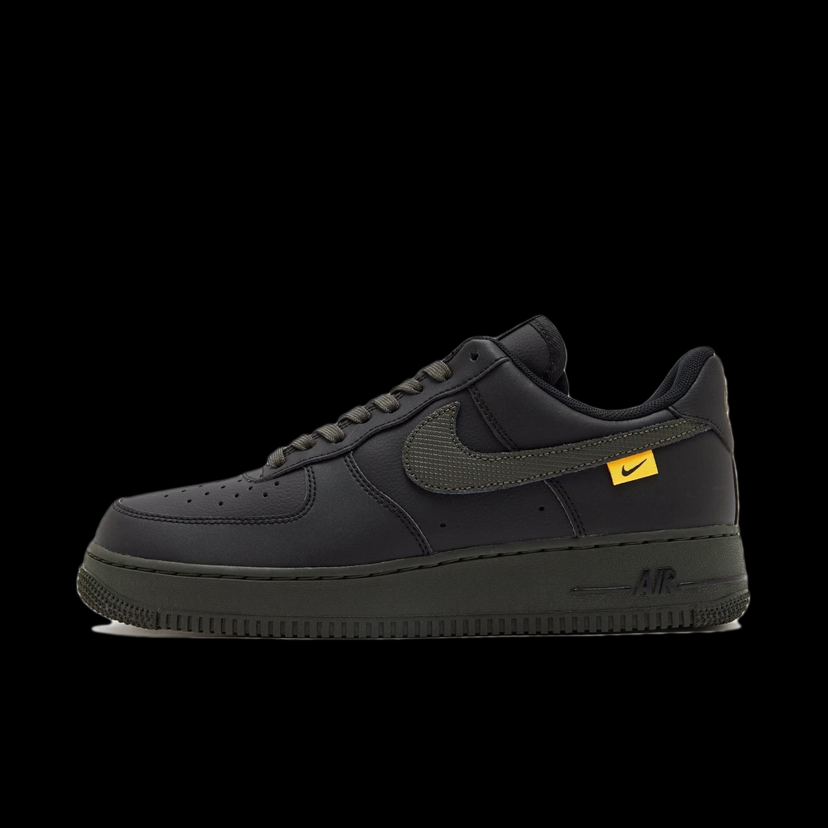 Nike Air Force 1 '07 Tech Essential 'Black & Newsprint'