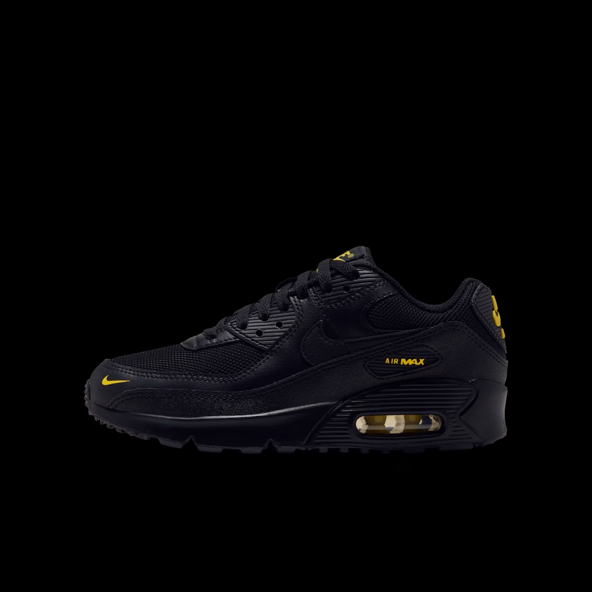 Nike Air Max 90 Premium GS 'Batman'