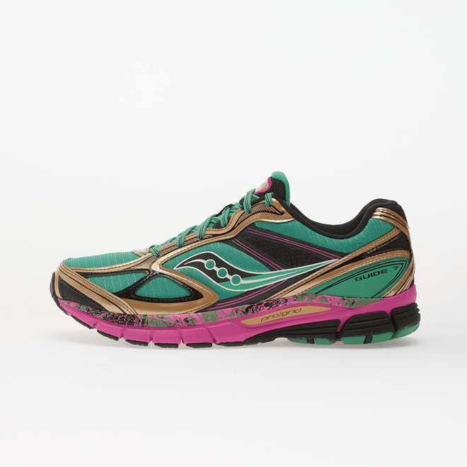 Saucony ProGrid Guide 7 Hi Octane Green
