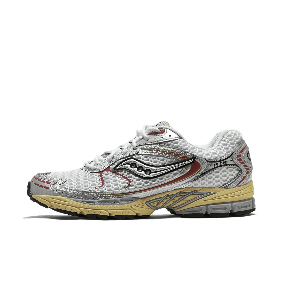 Saucony Pro Grid Ride 1 'White & Buttercup'