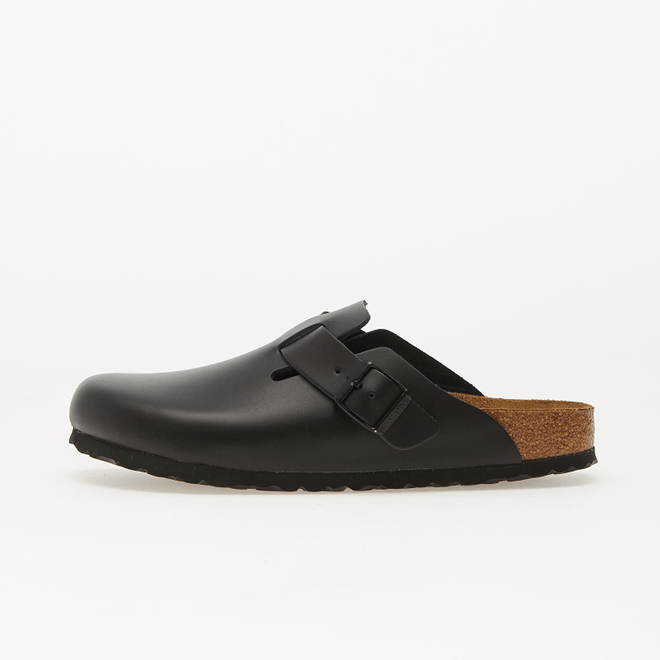 Birkenstock Boston Natural Leather Black