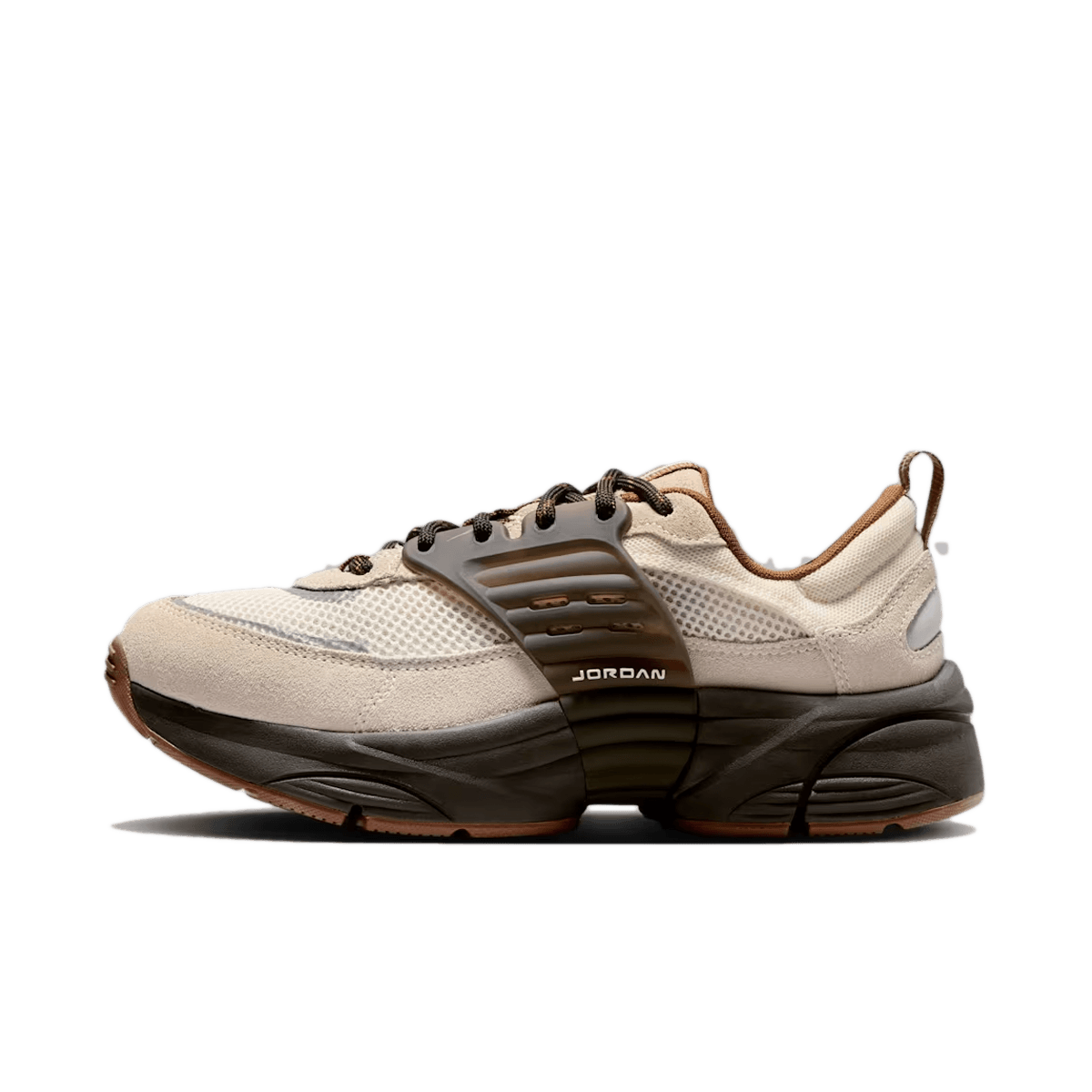 Jordan Trunner O/S 'Soft Pearl & Shadow Brown'