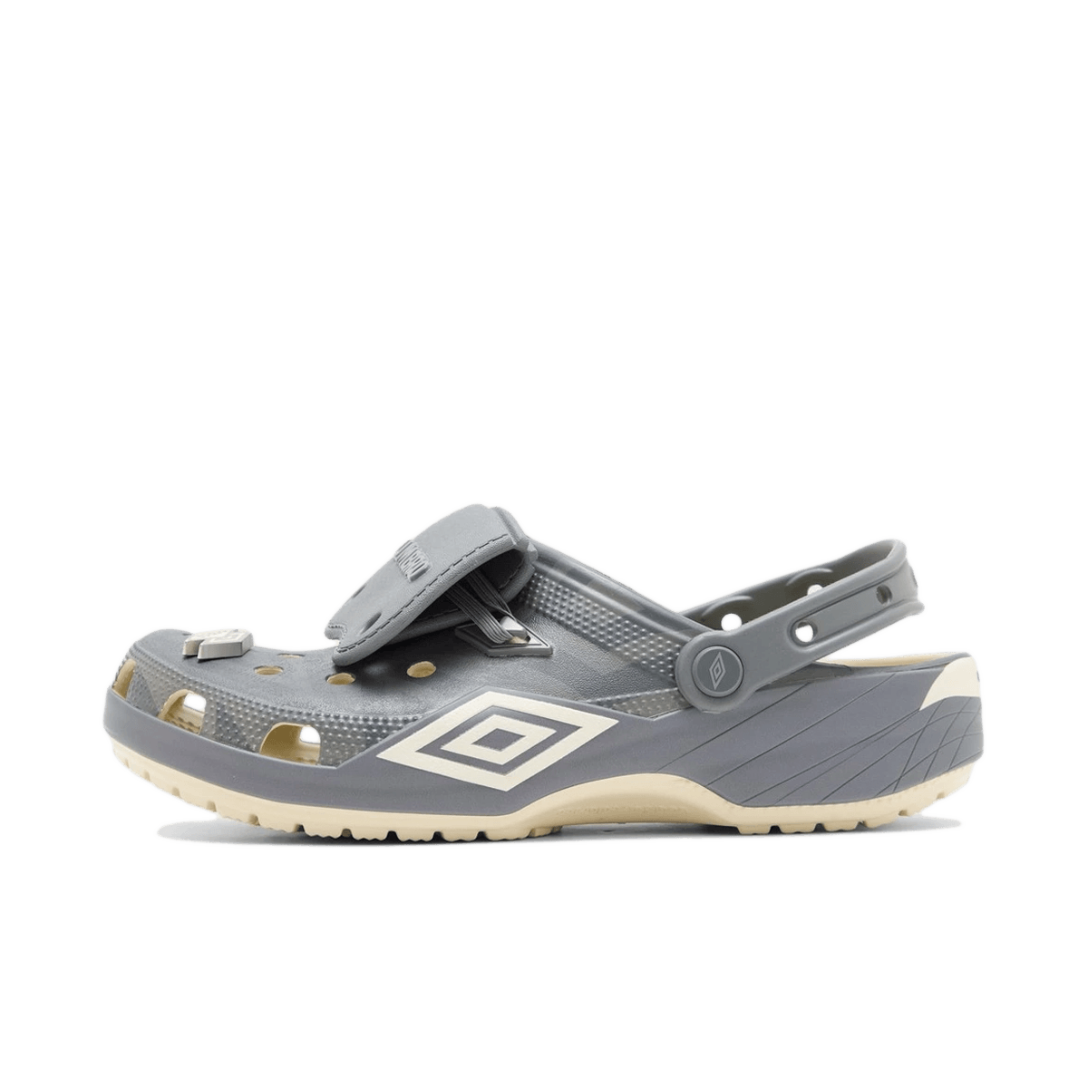 Umbro x Crocs Classic Clogs 'Bone & Slate Grey'
