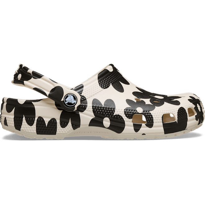 Crocs Classic Pop Petals Clogs Summit White