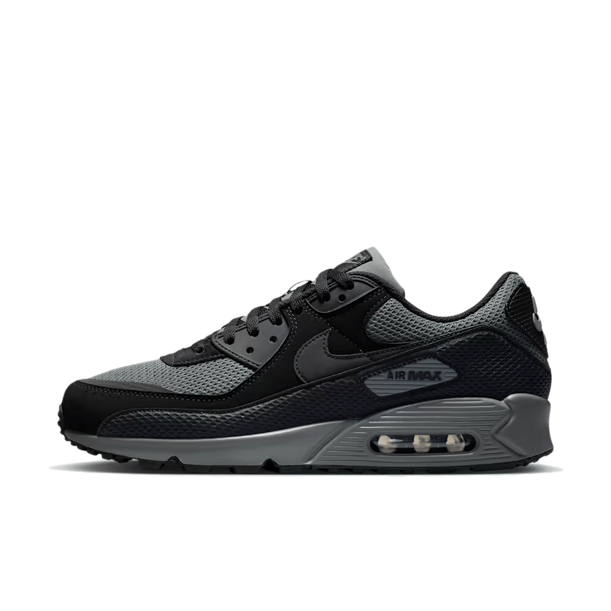 Nike Air Max 90 Premium 'Black & Iron Grey'