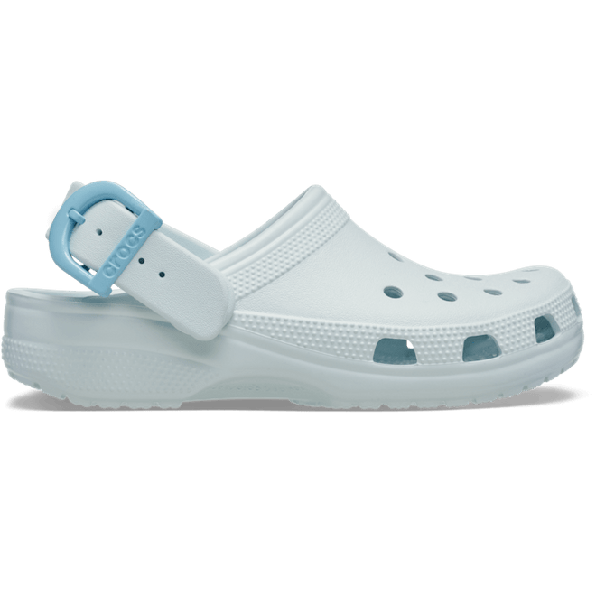 Crocs Classic Enamel Buckle Clogs Vapor Ice