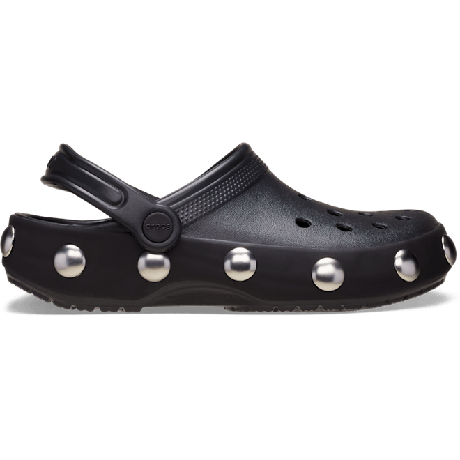 Crocs Classic Big Studded Clogs Black