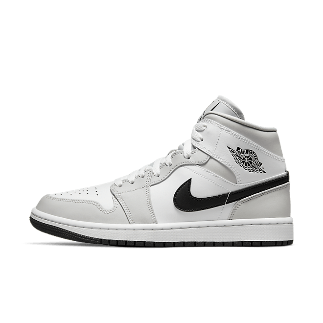 Air Jordan 1 Mid WMNS 'Light Smoke Grey'