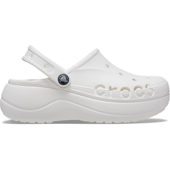 Crocs Baya Platform ClogsWhite