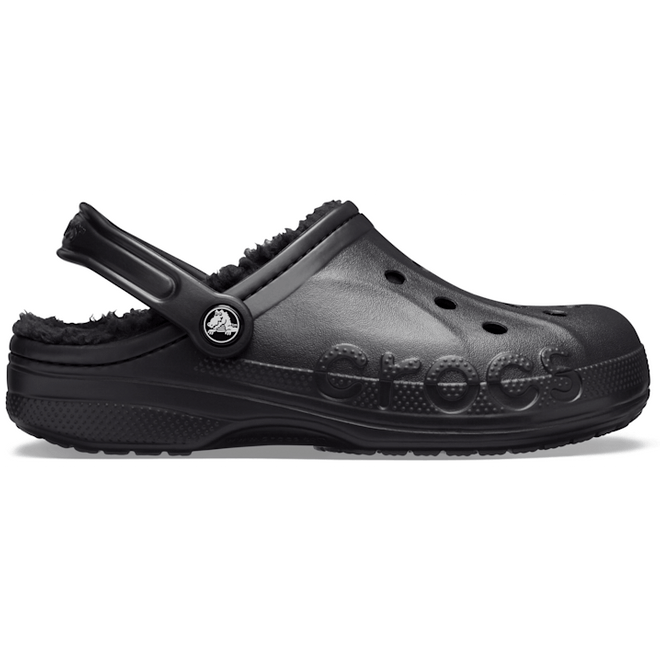 Crocs Baya Lined ClogsBlack / Black