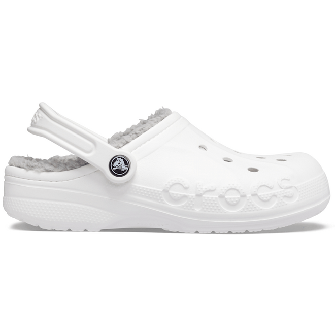 Crocs Baya Lined ClogsWhite / Light Grey