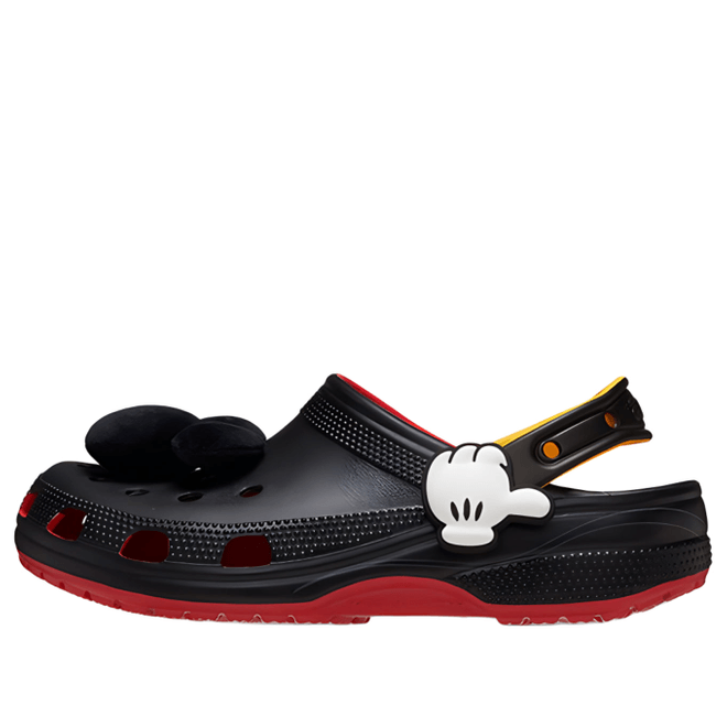 Crocs x Mickey Mouse Classic Clogs 'Black Red'