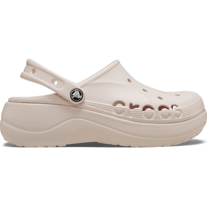 Crocs Baya Platform Clogs Barely Pink