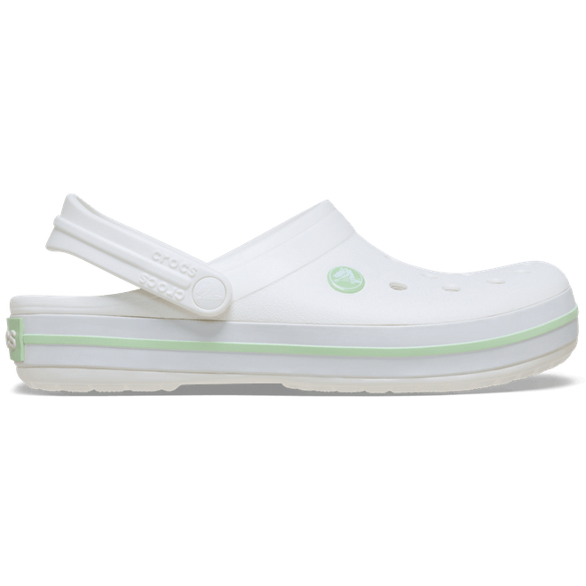 Crocs Crocband™ Clogs White/Serene Green
