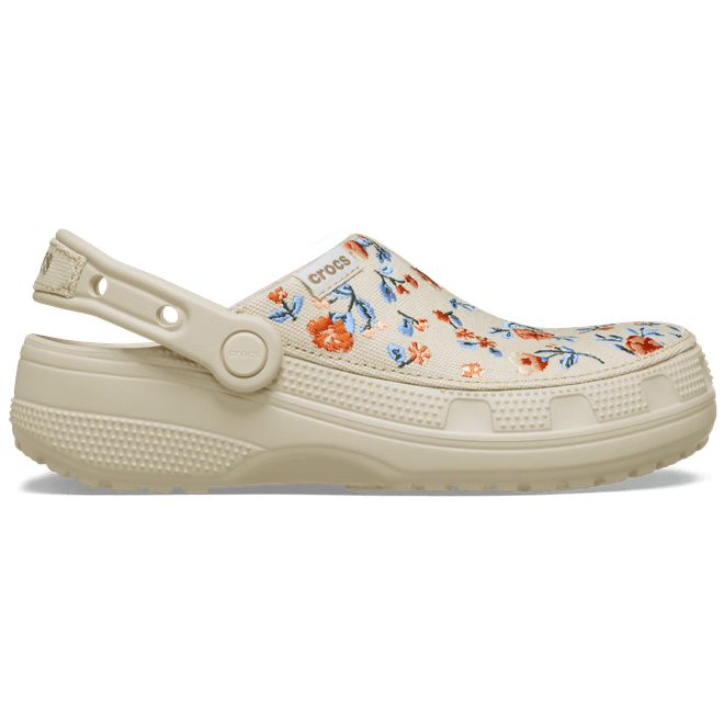 Crocs Classic Crafted Floral Clogs Frappé