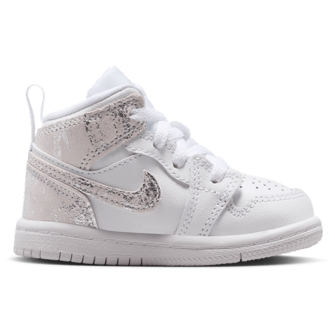 Jordan Aj1 Mid Babyschoenen White